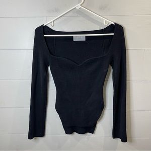 Modern Citizen | Long Sleeve Sweetheart Neckline Too Size Small
